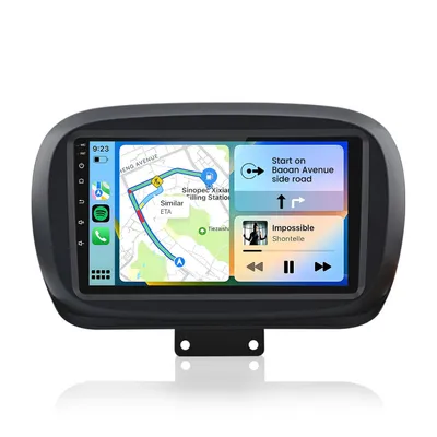 Immagine prodotto di Autoradio Hexinex 9" per Fiat 500X (2014-2020) Android 15, 2 GB + 64 GB, WiFi, quad-core, GPS