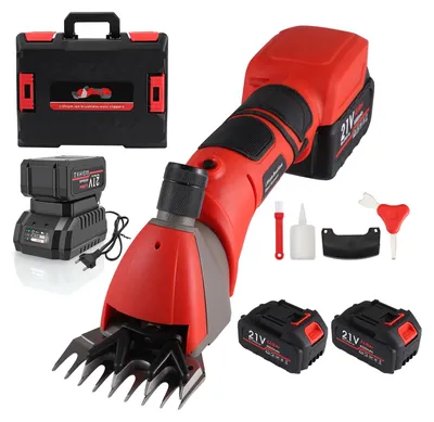 Obrázek produktu pro Krimpátko na psí drápky - Elektrické - Bezdrátové - Profesionální - Červené