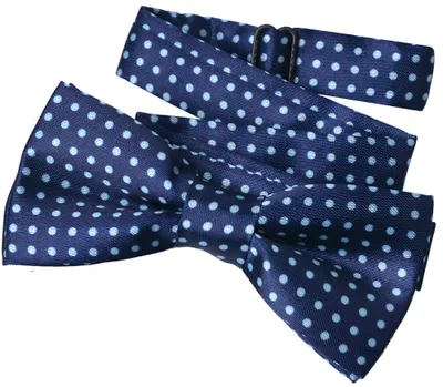 Produktbild von Kinderfliege Blau Punkte