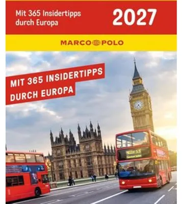 Obrázek produktu pro Abreißkalender MARCO POLO: Mit 365 Insidertipps durch Europa 2027