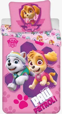 Produktbild von Paw Patrol Call Skye Bettbezug 140×200cm, 70×90 cm