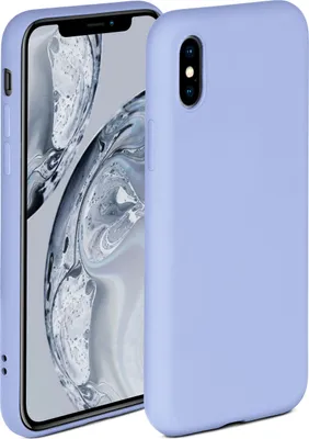 Produktbild von Soft-Case für Apple iPhone X / iPhone XS, Farbe:Himmelblau