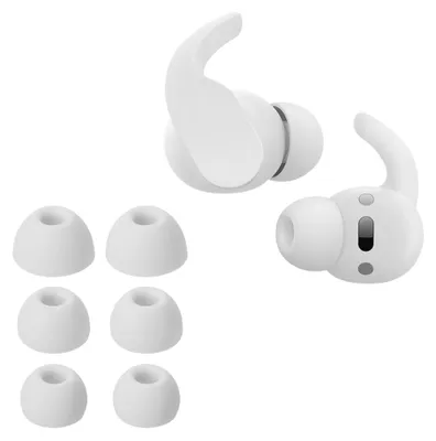 Produktbild von kwmobile 6x Polster kompatibel mit Beats Fit Pro - 3 Größen - Silikon Ohrstöpsel In-Ear Kopfhörer