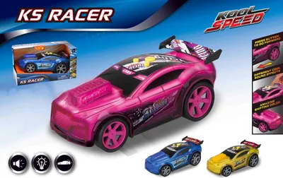 Produktbild von Rennwagen auf Batterien mit Sound