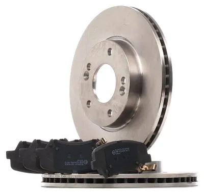 Produktbild von RIDEX Bremsenset Vorne Bremsscheiben Beläge Satz für HYUNDAI i30 Schrägheck (PDE, PD, PDEN) 280mm