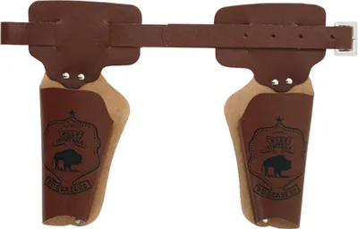 Produktbild von Kinder Doppelholster Revolvergürtel Pistolengürtel Revolverholster Cowboy Gürtel