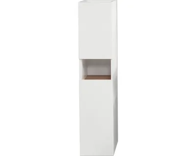 Produktbild von pelipal Midischrank Quick Set 947 BxHxT 30 x 140 x 33 cm weiß