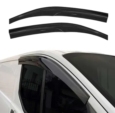Obrázok produktu pre 2x veterná clona proti dažďu pre Peugeot Expert Traveller 3 2017-2025 Dark