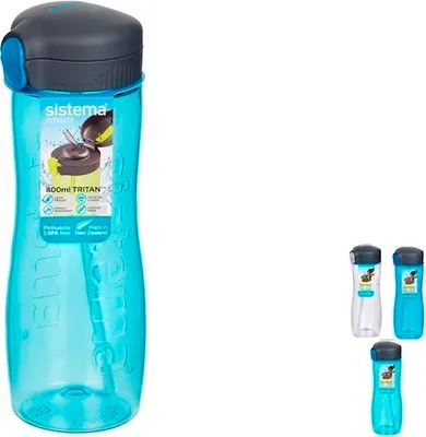 Image de Bouteille Quick Flip Tritan, différentes couleurs, 0,80 l