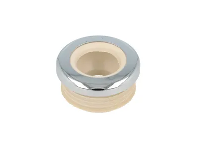 Produktbild von STEDO WC-Spülrohrverbinder Ø 48 mm für WC's bis Bj. 1978 weiß, mit Rosette