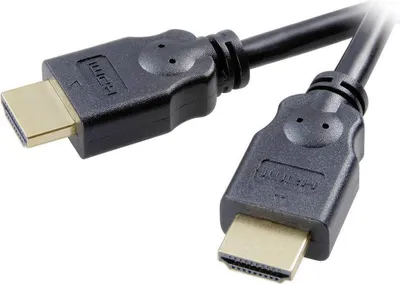 Produktbild von SpeaKa Professional HDMI Anschlusskabel HDMI-A Stecker, HDMI-A Stecker 1.50 m Schwarz SP-7869884 4K UHD, Audio Return C