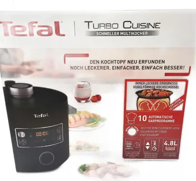 Obrázok produktu pre Tefal CY7548 Turbo Cuisine Multicooker 1000 Plastic 5 litrov čierny malý