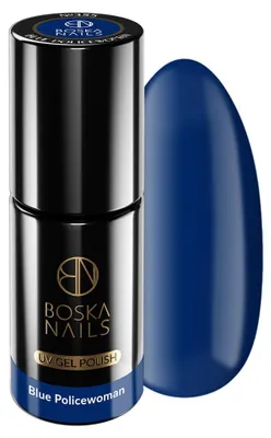 Produktbild von Boska Nails UV/LED Hybrid-Nagellack Divine Blue Policewoman Nr. 355 6 ml