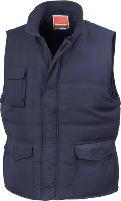 Produktbild von Result Herren Weste, mittelschwer, wasserabweisend, winddicht FK589 (S) (Marineblau)