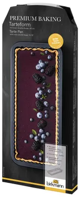 Produktbild von IRKMANN Tarteform mit losem Emaille-Boden, 40 cm x H 3 cm, Marken-Antihaftbeschichtung