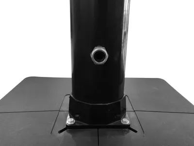 Produktbild von Solardusche 9 Liter Handbrause 128 cm Schwarz Mit Temperaturregler