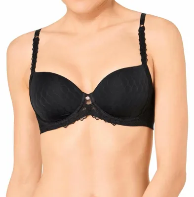 Produktbild von Triumph Azalea Florale WP, Farbe: Black 04/0004, Größe: 80D Bügel-BH mit Einlage