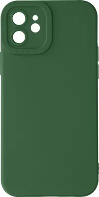 Obrázok produktu pre Avizar, silikónové puzdro SoftGlow pre Apple iPhone 11, chránený fotoaparát, tmavozelené