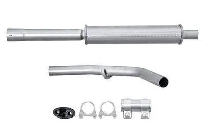 Produktbild von HELLA 8LC 366 023-531 Mittelschalldämpfer Schalldämpfer für RENAULT Logan / Stepway II Limousine (L8) Thalia III (L8) für DACIA SANDERO II