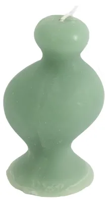 Imagen del producto de Vela HomeBound, forma orgánica, color verde
