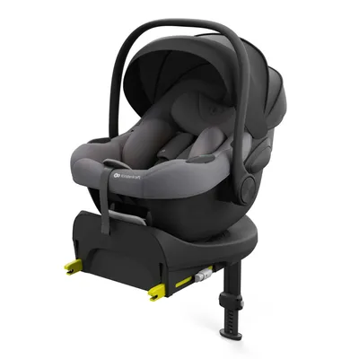 Produktbild von Kinderkraft I-LITE ENDURA SAFE FX – i-Size Babyschale 40–87 cm, ultraleicht 3,2 kg, SPS+, ERGO PAD, Grau