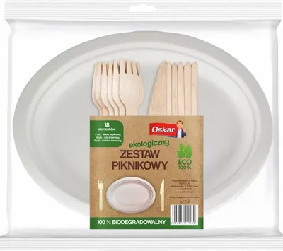 Produktbild von Ökologisches Wochenende-Picknick-Set Oskar, 18-teilig