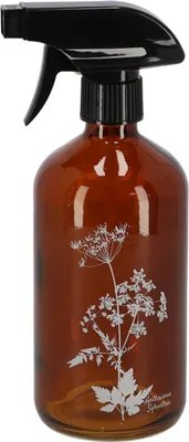 Zdjęcie produktu dla zestaw 2 butelek z rozpylaczem Esschert Design 0,5 L brązowy rozpylacz do kwiatów dzikich kwiatów