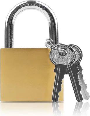 Immagine prodotto di Lucchetto Lamondre 48 mm 3 chiavi impermeabile robusto armadietto garage recinzione