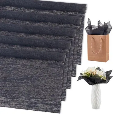 Produktbild von Floralpapier-Set für Floristen, 76 Stück, Wasserfest, für Hochzeit, Valentinstag, Geschenkverpackung
