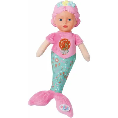 Obrázok produktu pre BABY born Mermaid for babies 33cm, Bábika, Žena, Chlapec / dievča, 330 mm, 190 g, Viacfarebný
