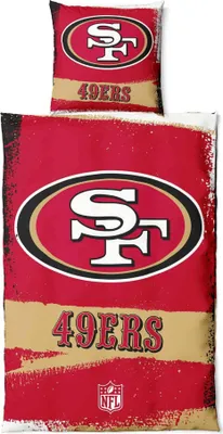 Produktbild von Fanatics NFL San Francisco 49ers Bettwäsche-Set RAW 135x200 + 80x80cm
