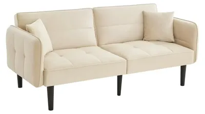 Produktbild von Bankbett - Schlafsofa - Gästebett - Multifunktional - Bezug - Verstellbare Rückenlehnen