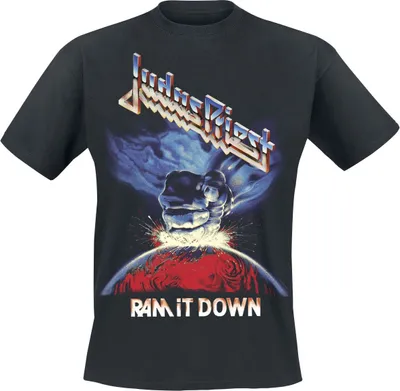Produktbild von Judas Priest T-Shirt Herren Jumbo Logo Album schwarz S