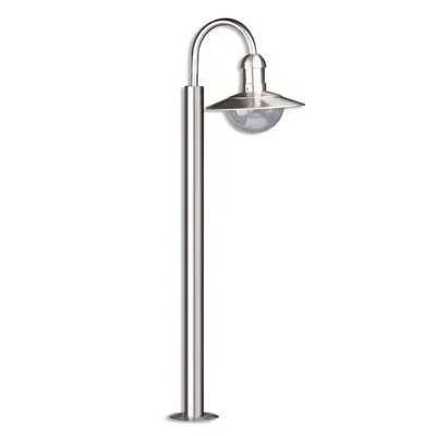 Produktbild von Lindby Wegeleuchte Damion, 140 cm, Edelstahl, E27, IP44