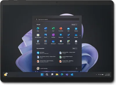 Produktbild von Microsoft Surface Pro 9 - 33 cm (13") - 2880 x 1920 Pixel - 256 GB - 16 GB - Windows 11 Pro - Graphit