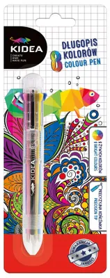 Image de Stylo à bille 8 couleurs Kidea n°8876