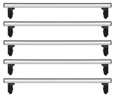 Immagine prodotto di Menabo Professional Airdyn | Portapacchi da tetto per Nissan - Nv400 dal 2010, modello L3 - Alluminio - Lunghezza 165 cm - Capacità di carico 150 kg - Confezione da 5 pezzi