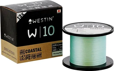 Zdjęcie produktu dla Plecionka Westin W10 Coastal 1500 M Srebrna 0,205 mm Srebrna 0,205 mm