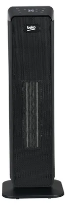 Image de Beko RHP7120B Intérieur Noir 2000 W Ventilateur électrique de chauffage d'ambiance