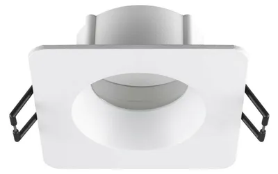 Immagine prodotto di SLV 1007348 NEW TRIA 68, anello da incasso a soffitto, L: 8,2 L: 8,2 H: 3,4 cm, IP65, bianco