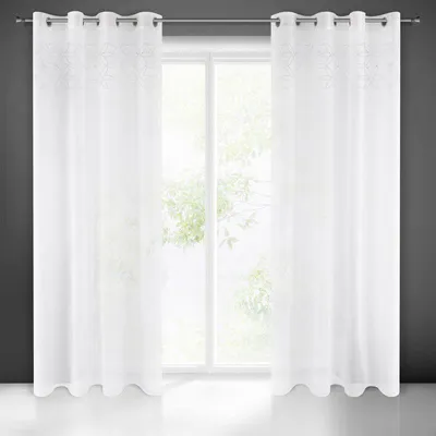 Obrázok produktu pre Eurofirany Záclona pripravená lila 140x250 cm biela