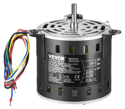 Zdjęcie produktu dla Silnik Dmuchawy Vevor 1 2 Km 220V 3 Prędkości 1300 1100 800 Obr Min