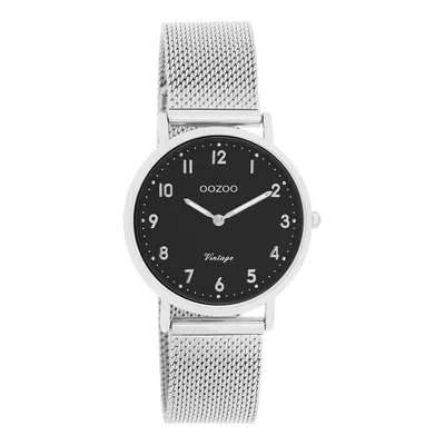 Produktbild von Oozoo Armbanduhr silber Metall Vintage Series Damen-Herren Analog-Quarzuhr UOC20346
