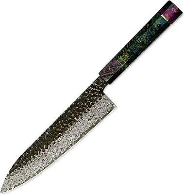 Image de Couteau de cuisine damassé SE-37548 - Chef Multicolore KP37548