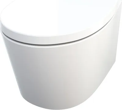 Produktbild von Primaster Wand WC spülrandlos Lorsa Tiefspüler weiß inkl. WC Sitz