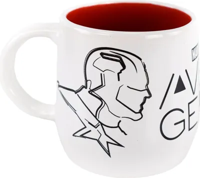 Produktbild von Tasse mit Box Marvel aus Keramik 360 ml