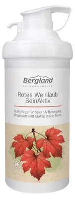 Produktbild von Rotes Weinlaub - BeinAktiv Creme 500ml