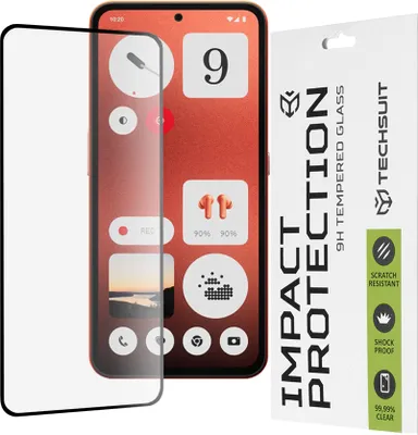 Obrázok produktu pre Techsuit Full Cover Ochrana displeja pred nárazmi pre telefón Nothing CMF 1 - čierna