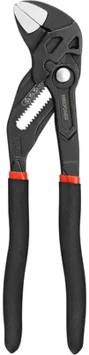 Image de Clé à mâchoires de 25,4 cm, ouverture des mâchoires de 5,1 cm, acier Cr-V, double échelle, poignée en caoutchouc