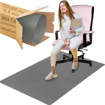 Produktbild von Schutzmatte 0,5 mm 60 x 120 cm grau
